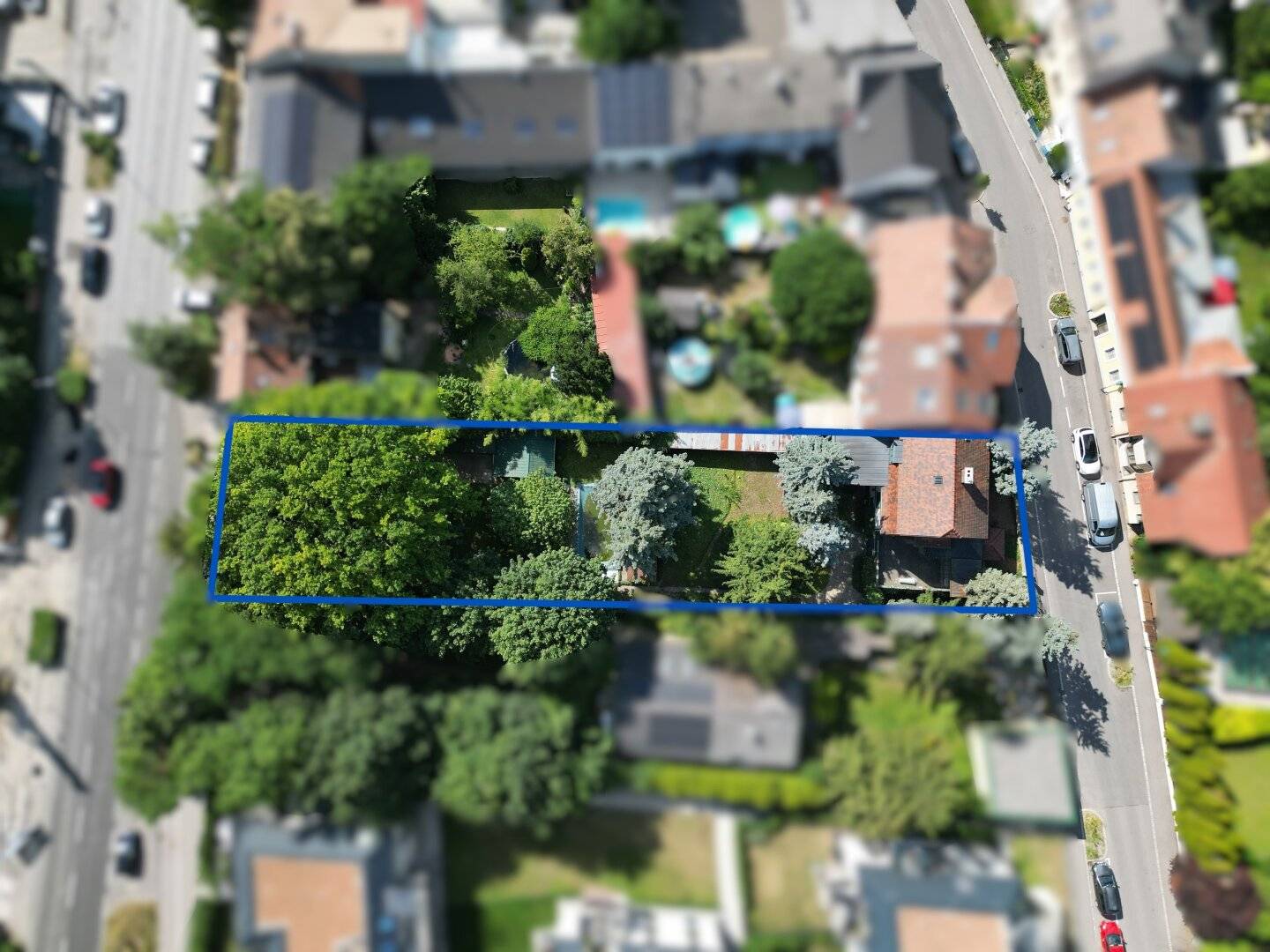 Einfamilienhaus mit Einliegerwohung auf parkähnlichem Eigengrund