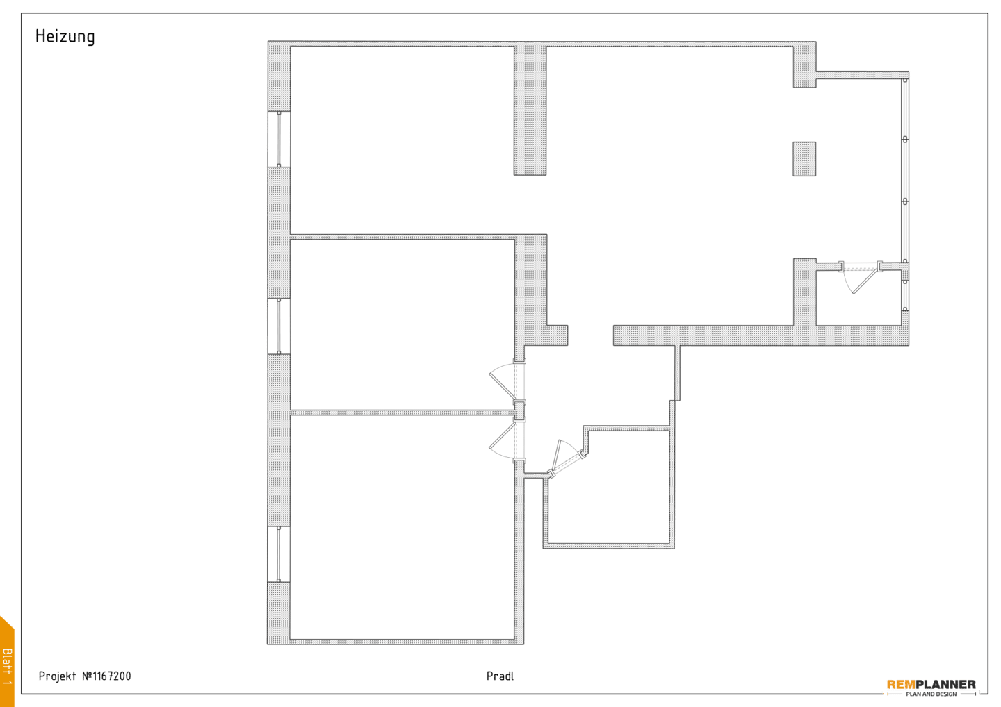 Sanierte Wohnung mit hochwertiger Küche und hohen Decken