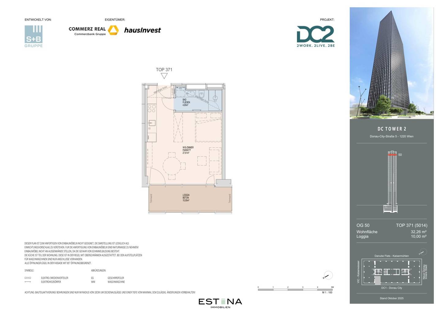 Wiens neue Skyline-Adresse: Exklusives Premium-Apartment mit Panoramablick
