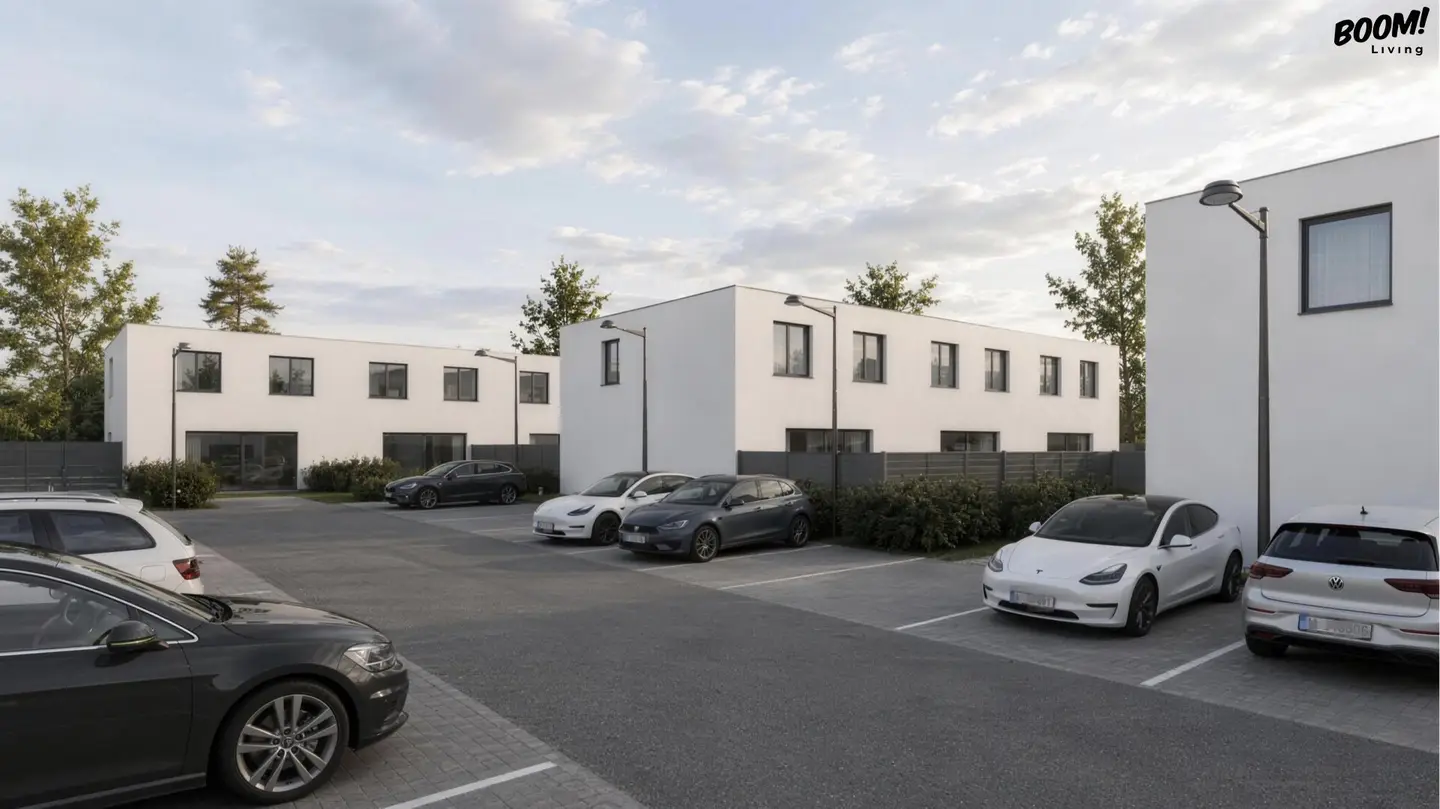 NEUBAU IN GROSSWEIKERSDORF | 16 Reihenhäuser ab € 390.000 |  rund 110 m² Wohnnutzfläche + ca. 9 m² Terrasse + Eigengarten
