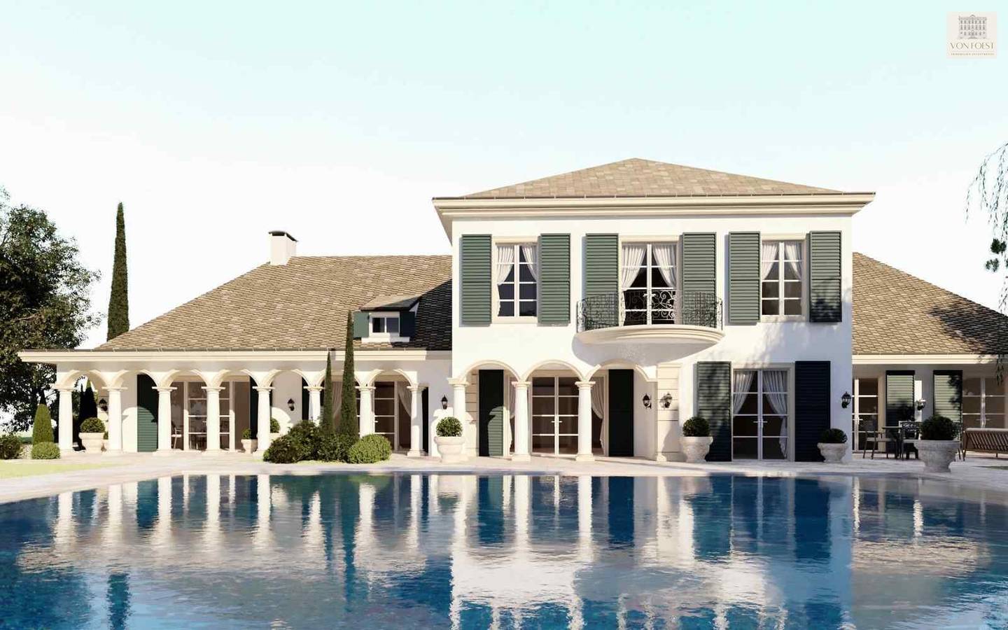 RIVIERA MAISON - VILLEN-UNIKAT mit idyllischer, uneinsehbarer, 6.000 m² privater Parklandschaft - Perchtoldsdorfer TOP-Lage - ERSTBEZUG nach LUXUS-Sanierung