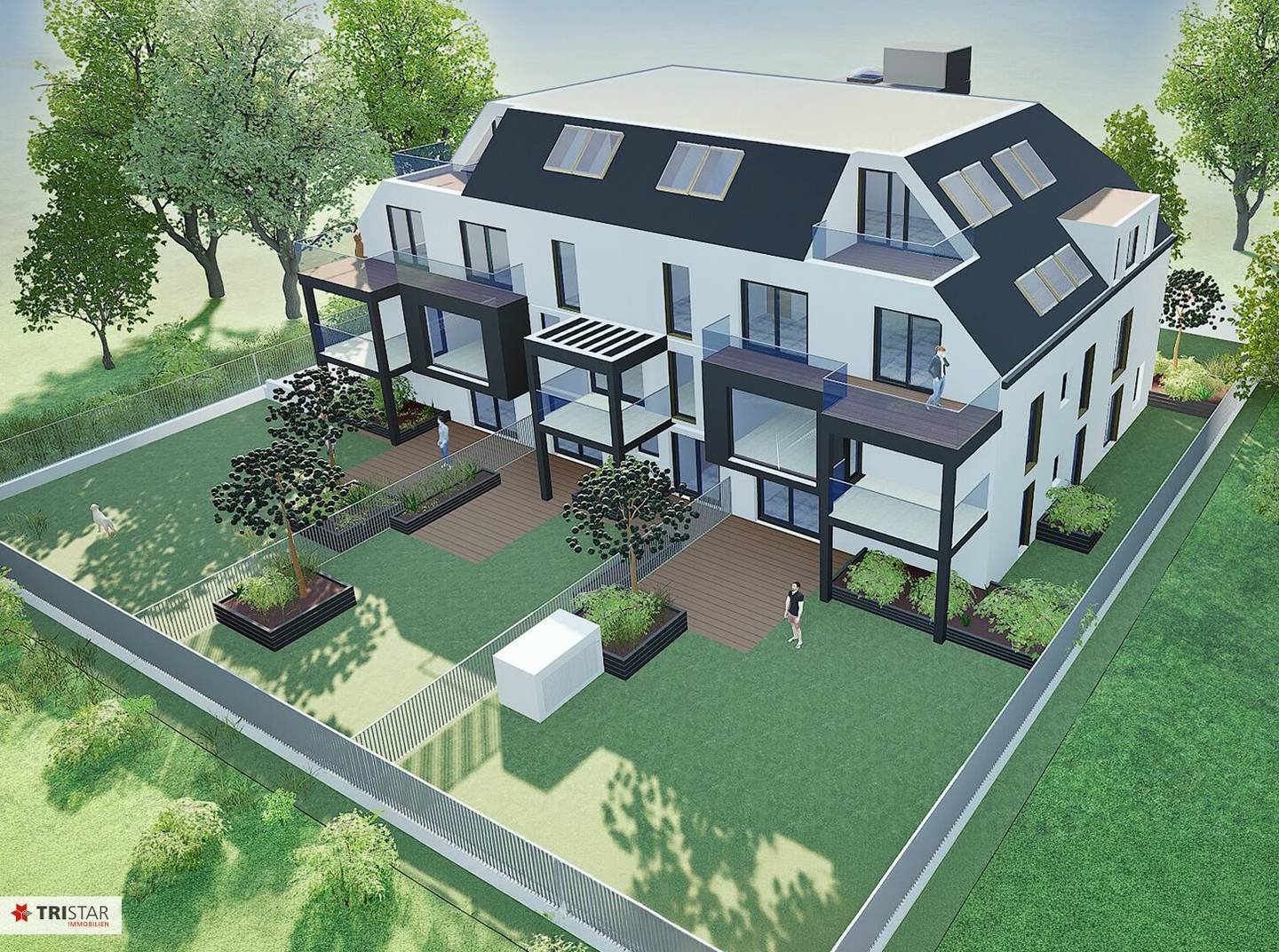 NEW! 15 new build apartments 11 garage spaces top financing garden balcony terrace quiet cul de sac in 1110 Vienna