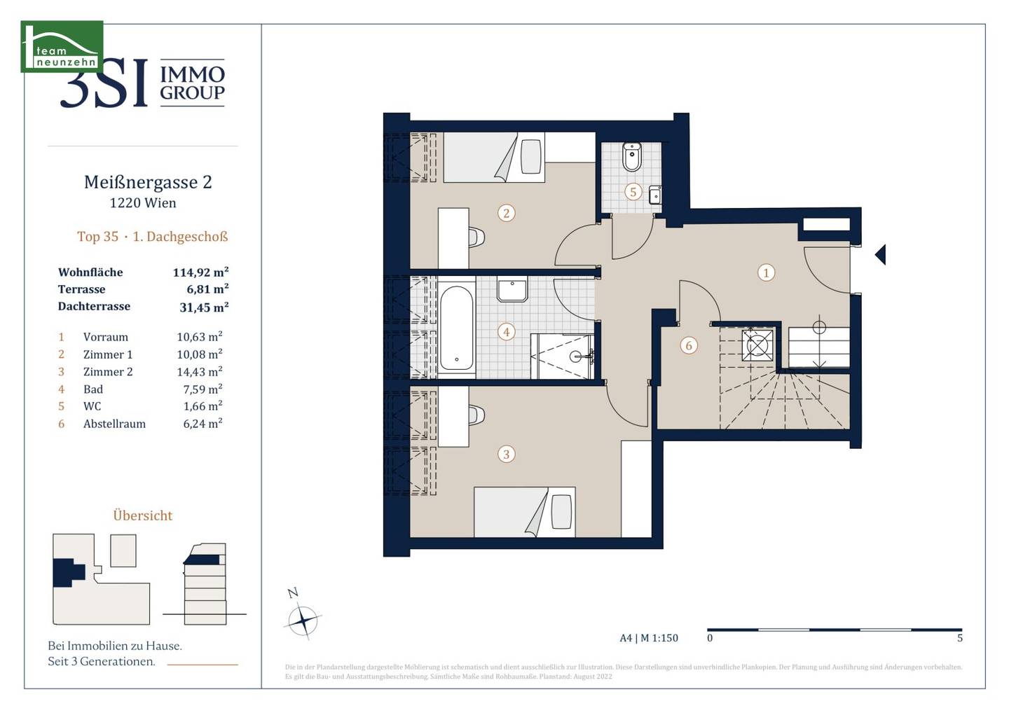 Beautiful old building style. Top-quality renovated first-occupancy apartment with good transport connections.