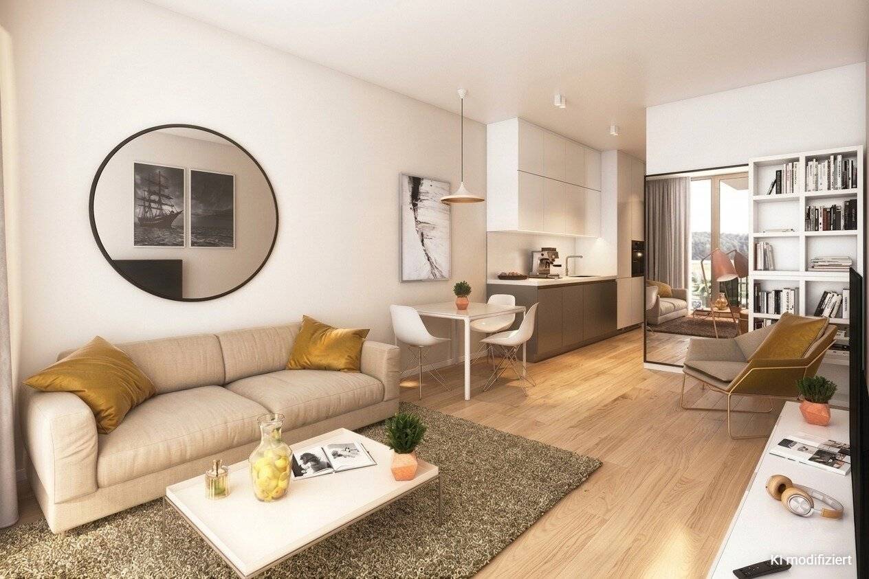 2-room new build condominium with balcony and mountain view | TOP B23 | Zams