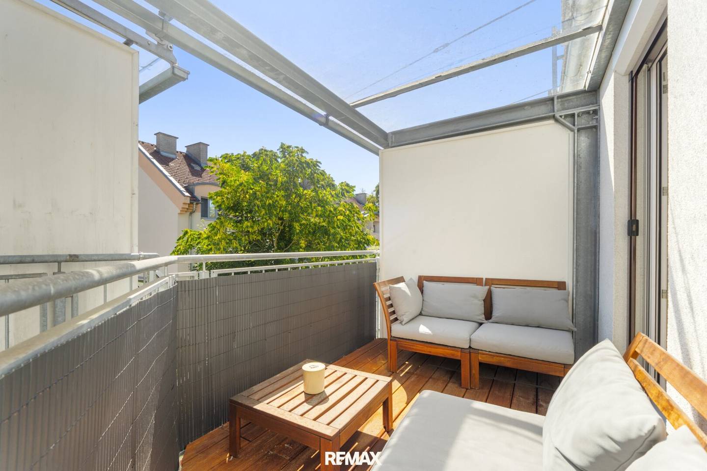 Elegante 2-Zimmer-Wohnung mit ruhigem Innenhofbalkon mitten in Klagenfurt
