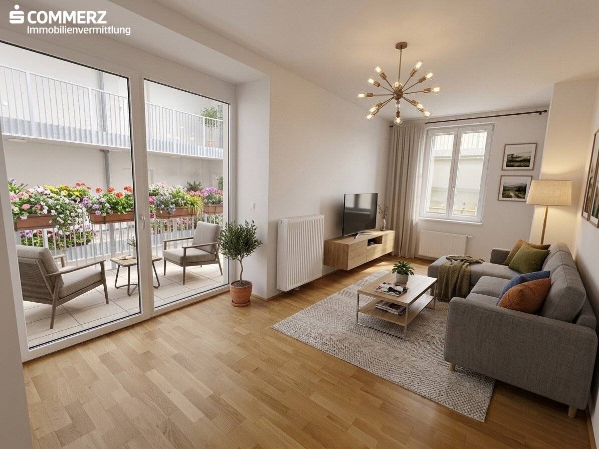 Geräumige 3-Zimmer-Wohnung mit Balkon