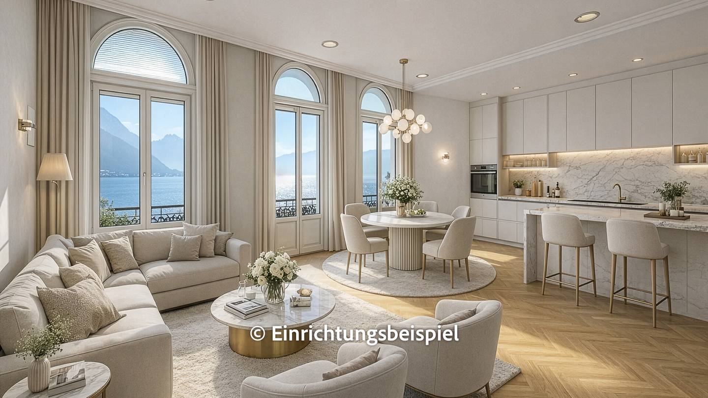 Altbauwohnung erste Seereihe mit Seeblick