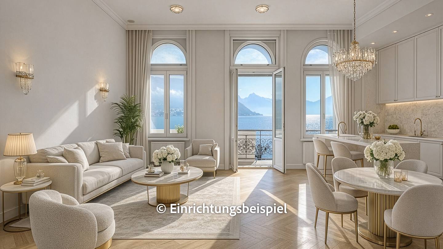 Altbauwohnung erste Seereihe mit Seeblick
