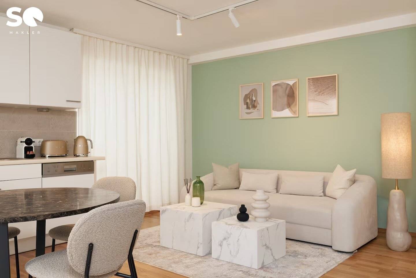 # SQ - MÖBLIERTES APARTMENT NÄHE AKH WIEN - BEFRISTET AUF 6 MONATE