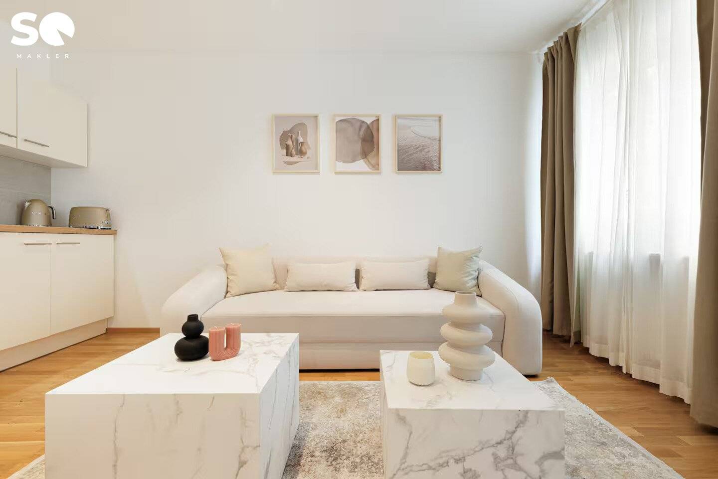 # SQ - MÖBLIERTES APARTMENT NÄHE AKH WIEN - BEFRISTET AUF 6 MONATE