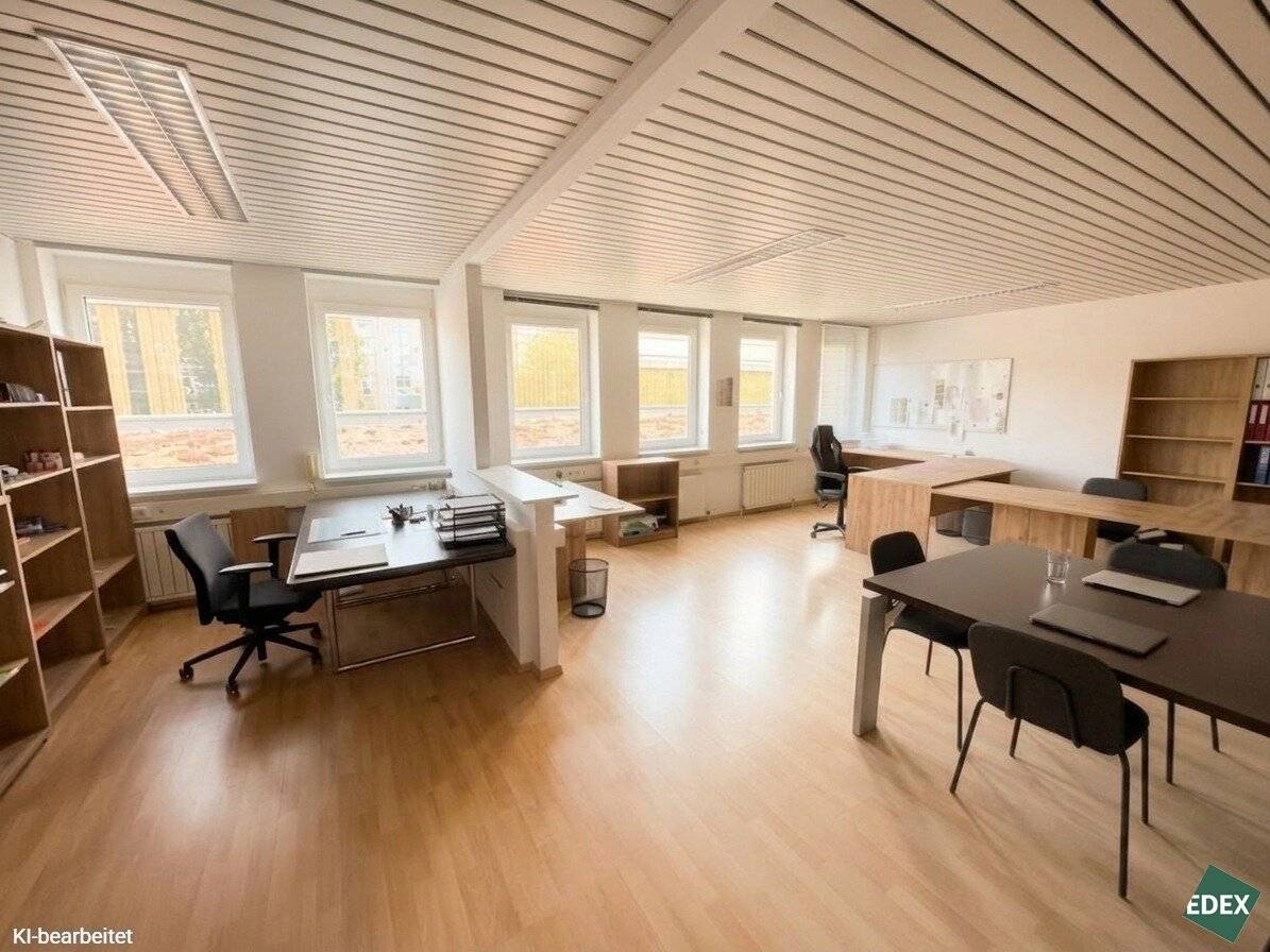 Attractive office space with plenty of daylight and private tea kitchen