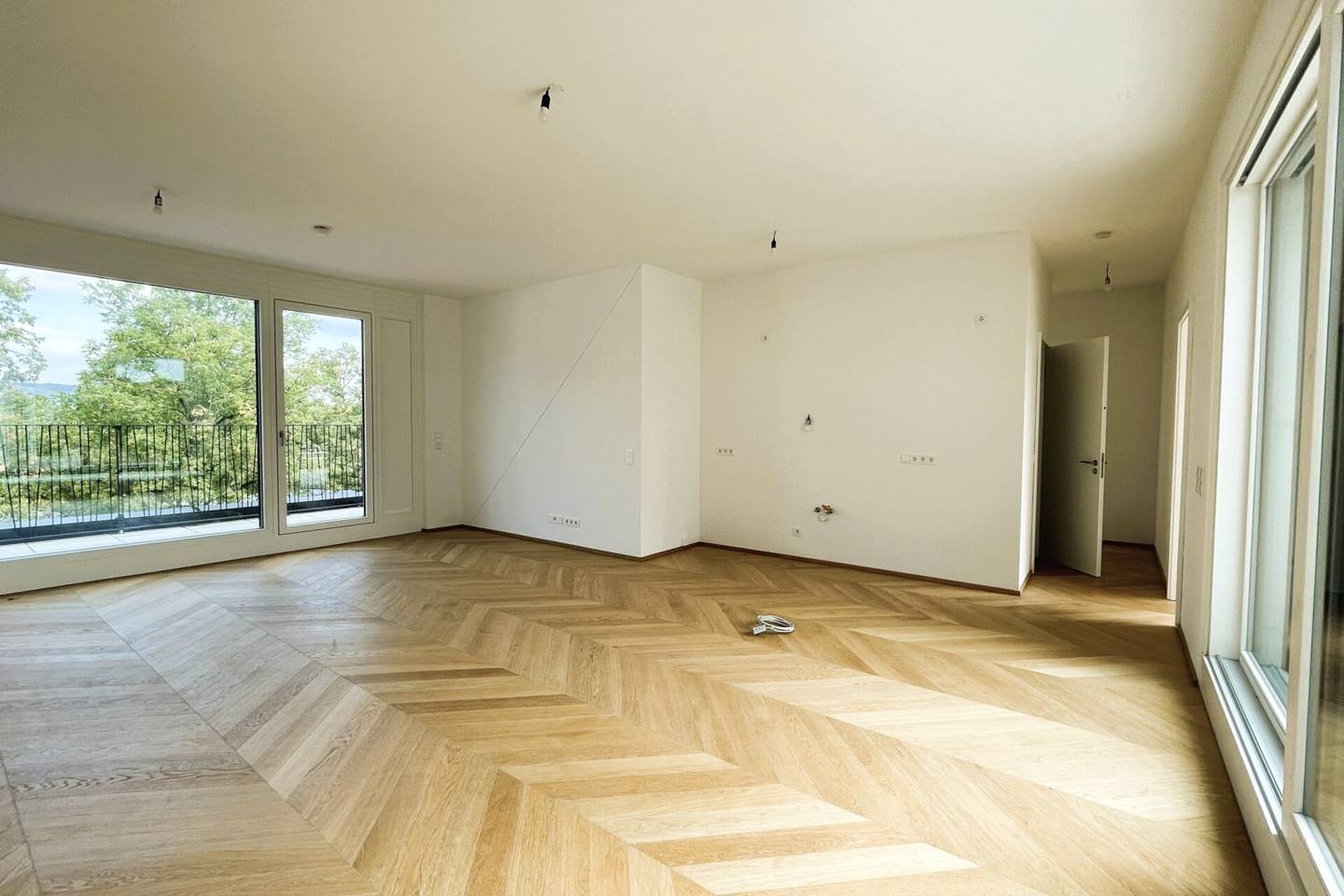 Dachgeschosswohnung with terrace and wide view