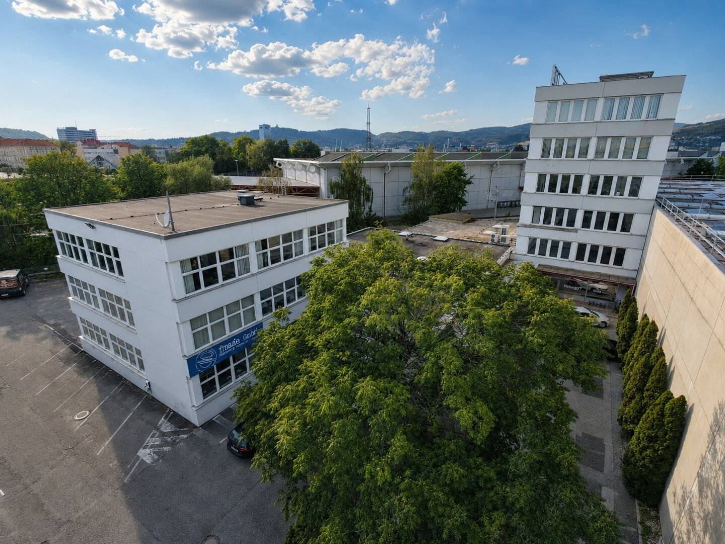 Büro- und Anlageobjekt in Linzer Toplage – 3.245 m², 69 Stellplätze &amp; Potenzial