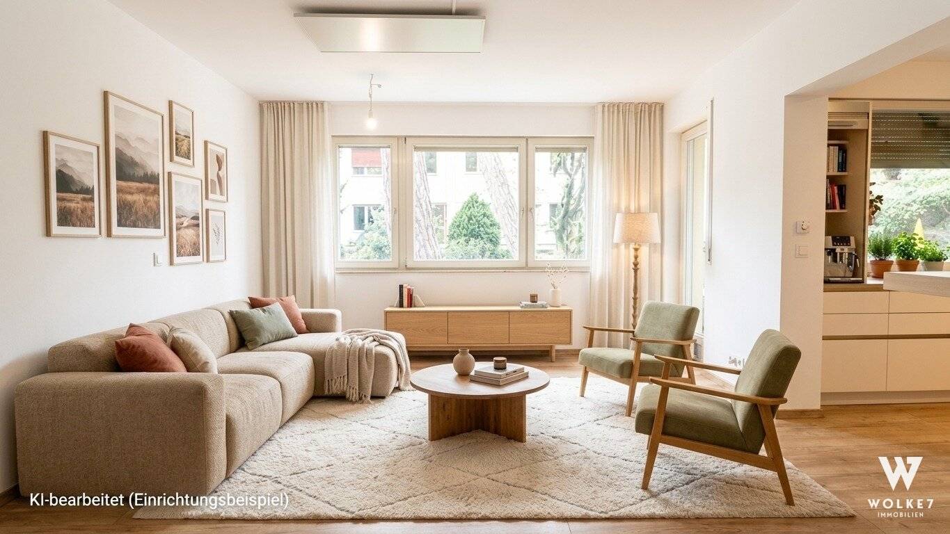 Family dream in greenery – 4-room apartment, approx. 110 m² with balcony in Döbling