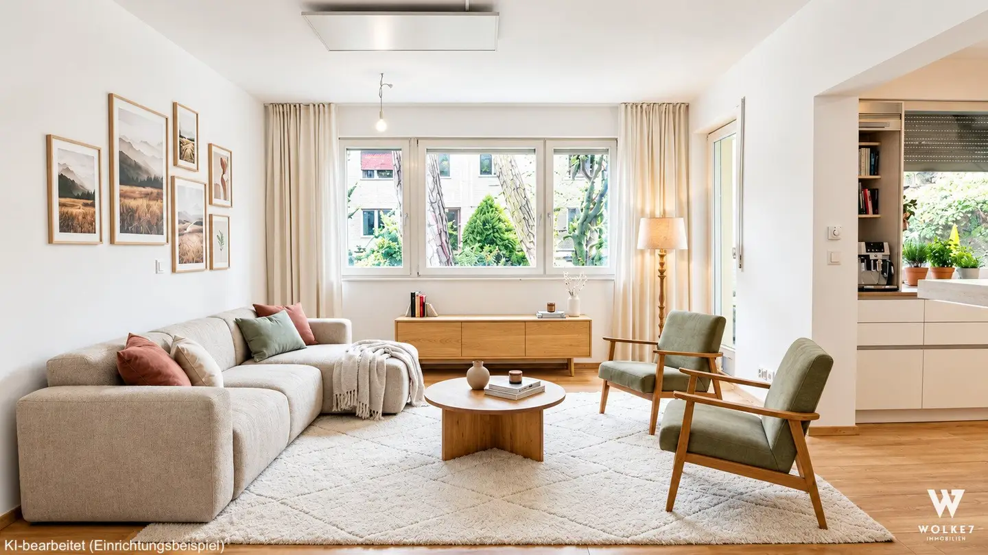 Familientraum im Grünen – 4-Zimmer-Wohnung, ca. 110 m² mit Balkon in Döbling