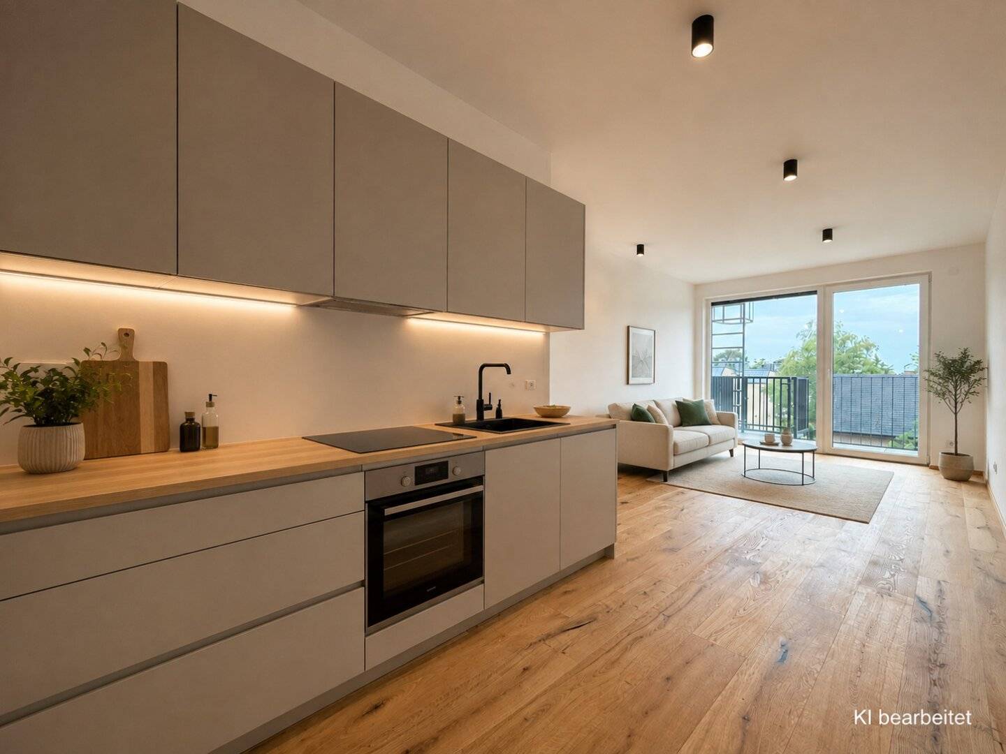 Modern 3-room first-occupancy apartment with south-facing balcony and underfloor heating in 1220 Vienna