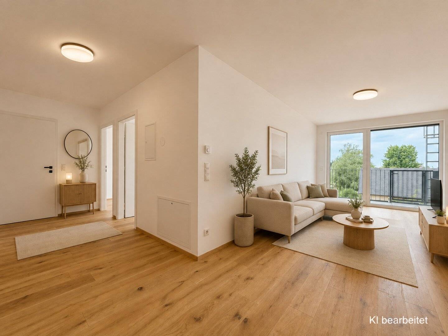 Modern 3-room first occupancy apartment with balcony in 1220 Vienna