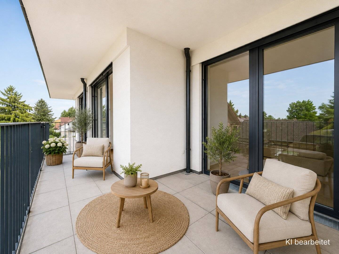 Modern 3-room first occupancy apartment with balcony in 1220 Vienna
