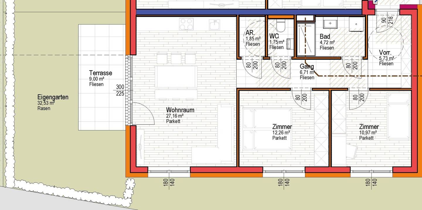 Leistbares attraktives Wohnen in Vöcklamarkt Eigentumswohnungen mit Balkon, Terrasse oder Eigengarten und Tiefgaragenplatz in zentraler Lage