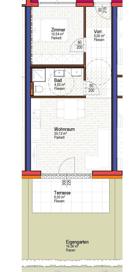 Leistbares attraktives Wohnen in Vöcklamarkt Eigentumswohnungen mit Balkon, Terrasse oder Eigengarten und Tiefgaragenplatz in zentraler Lage