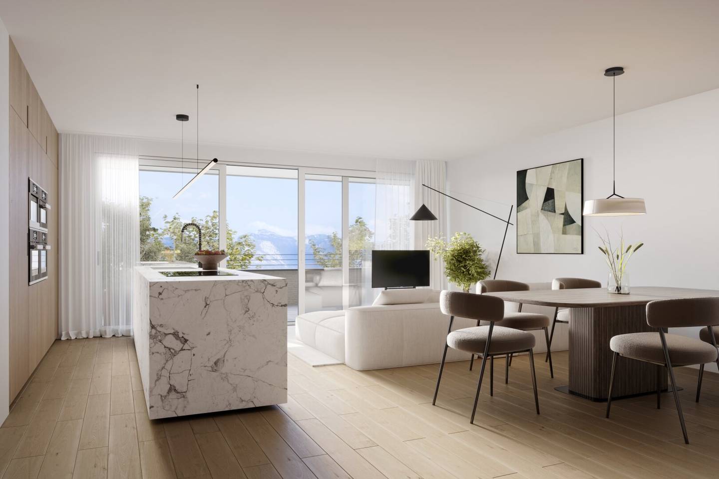 Attractive 3-room apartment