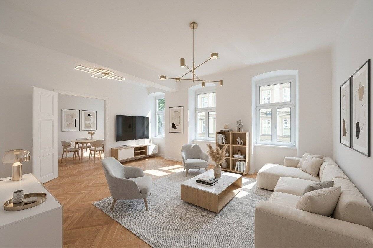 ++FBG6++ High-quality 4-room new build apartment with balcony first occupancy near Augarten