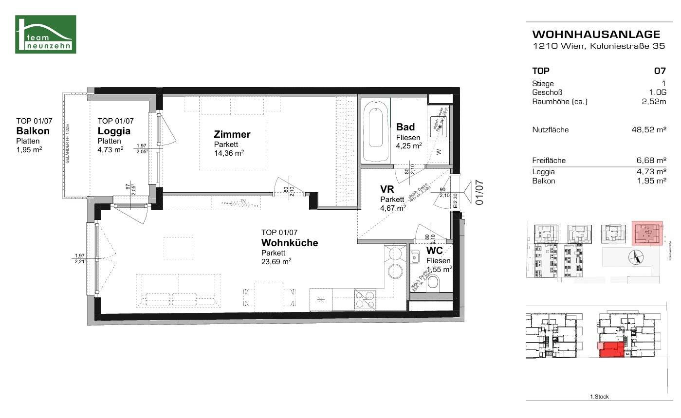 Gemütliche Neubauwohnung mit Loggia &amp; moderner Ausstattung zum Wohlfühlen  - ab 01.12.2026 beziehbar!