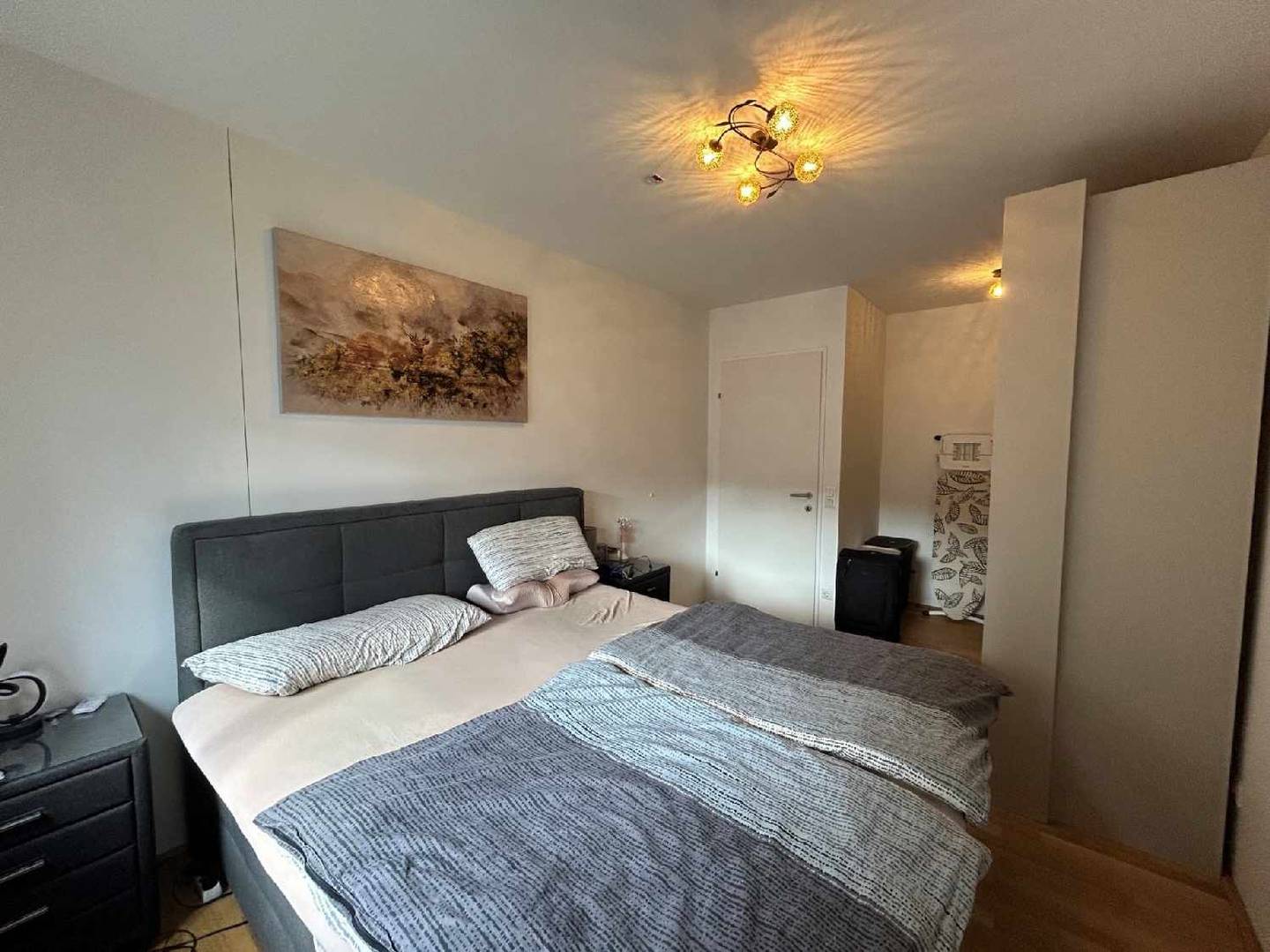 New build apartment with sunny balcony and parking space