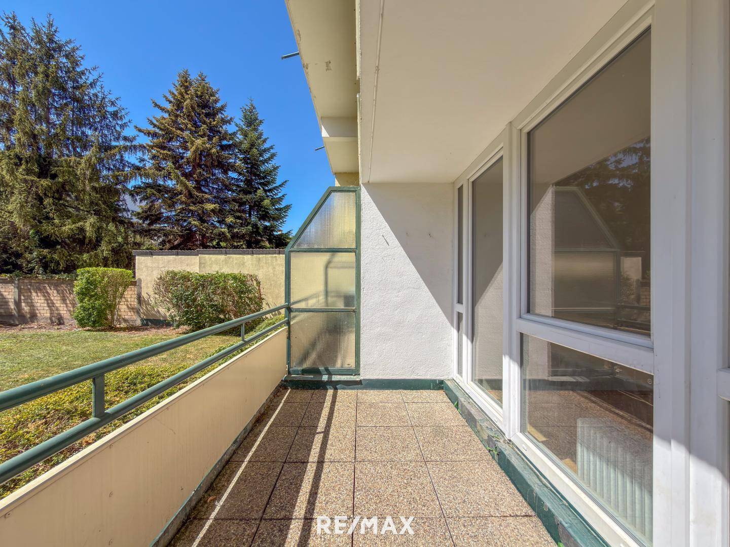 Maisonettewohnung mit Balkon und Grünblick