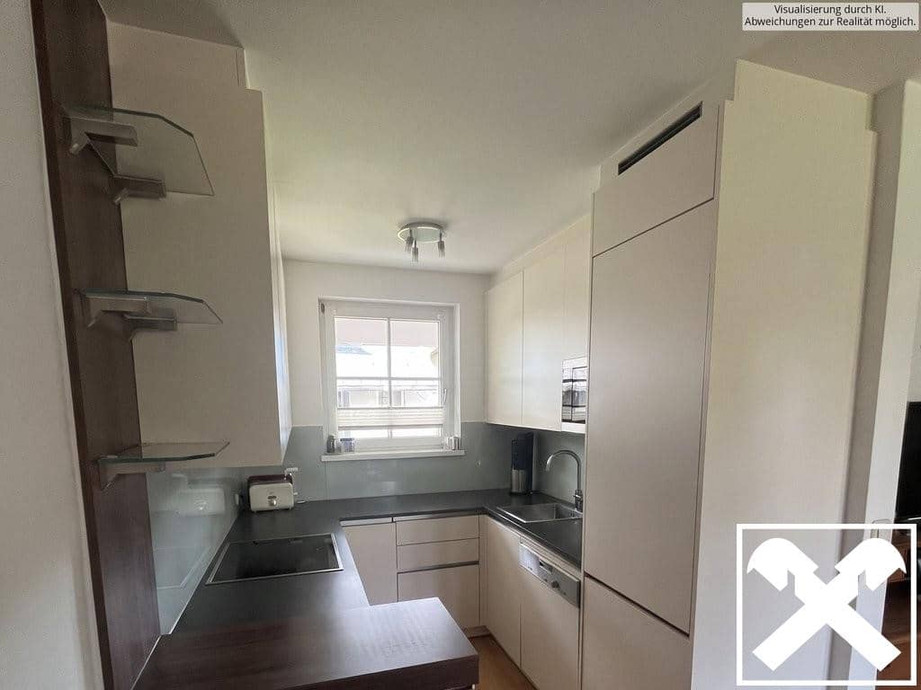 Bright maisonettewohnung with south balcony and underground parking