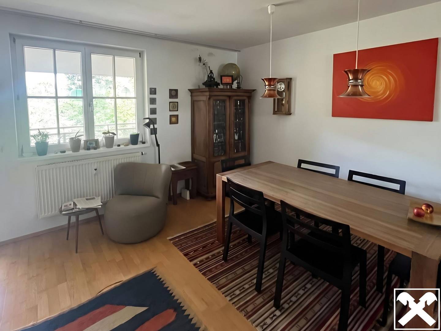 Bright maisonettewohnung with south balcony and underground parking