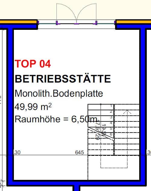 Betriebs-/ Büro-/ Produktion-/ Lagerflächen zwischen ca. 50 - 308 m² Fläche für Start-Ups und Gewerbebetriebe im Grünwallpark Ansfelden zu vermieten (Top 04)