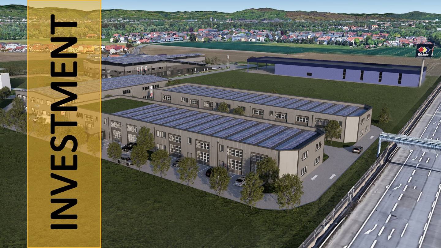 Vermietete Betriebs-/Produktions- oder Lagerhallen im Grünwallpark Ansfelden zu verkaufen
