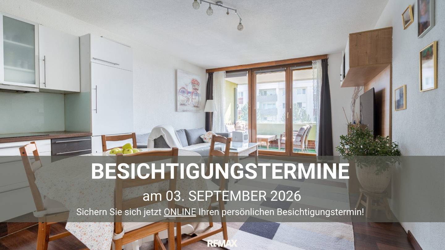 Bright 3-room apartment with large balcony and beautiful distant view