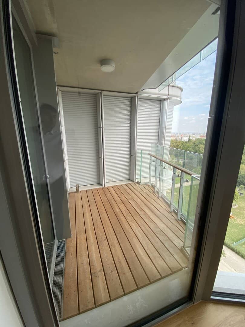 Exklusive Wohnung im 9. Stock mit Blick über die Skyline von Wien