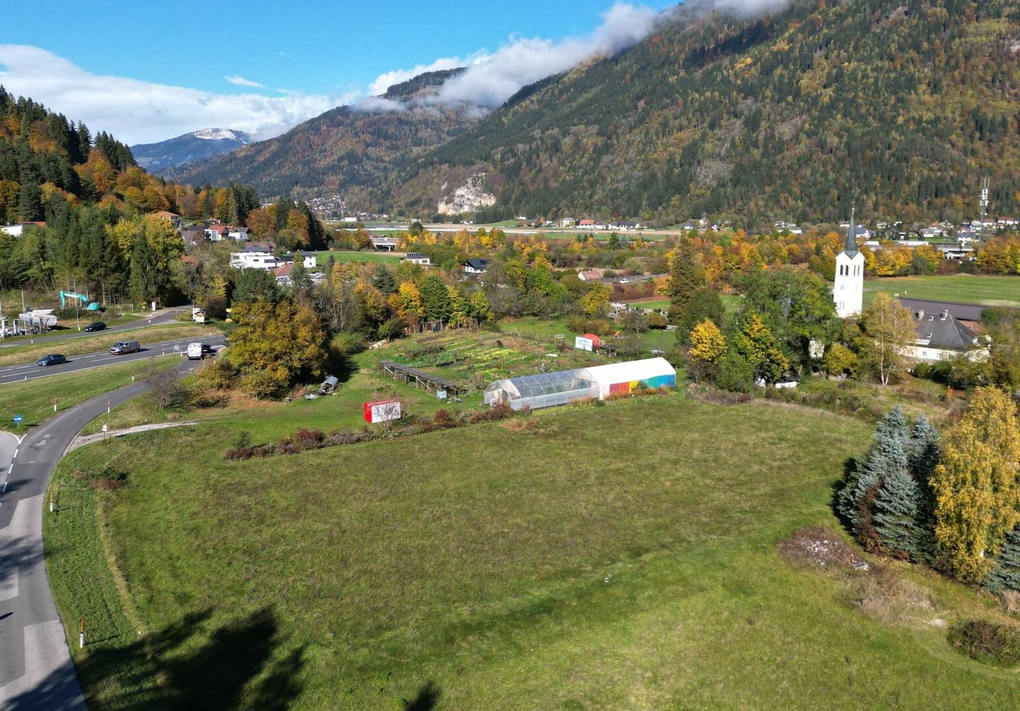 Attraktives Gewerbegrundstück in St. Ruprecht bei Villach zur Pacht – Bauland Geschäftsgebiet!