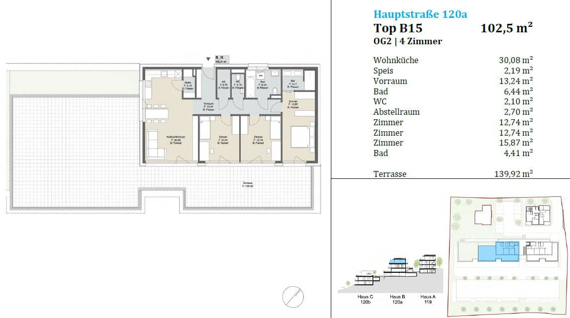 Genießen Sie jeden Sonnenstrahl: Terrassenwohnung auf der Laßnitzhöhe