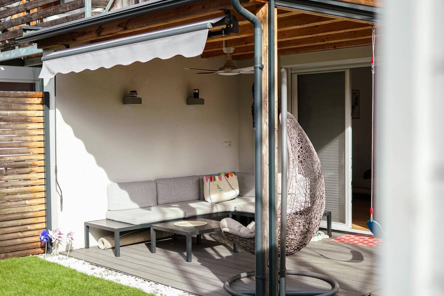 Garten-Maisonette: Wohnen wie in einem Haus