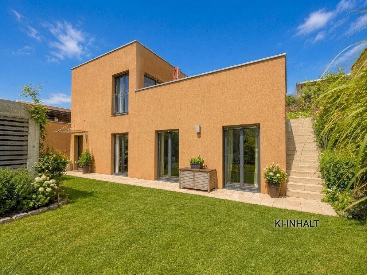 Graz-Andritz: Modern family house in wonderful green quiet location – spacious living with garden and two terraces