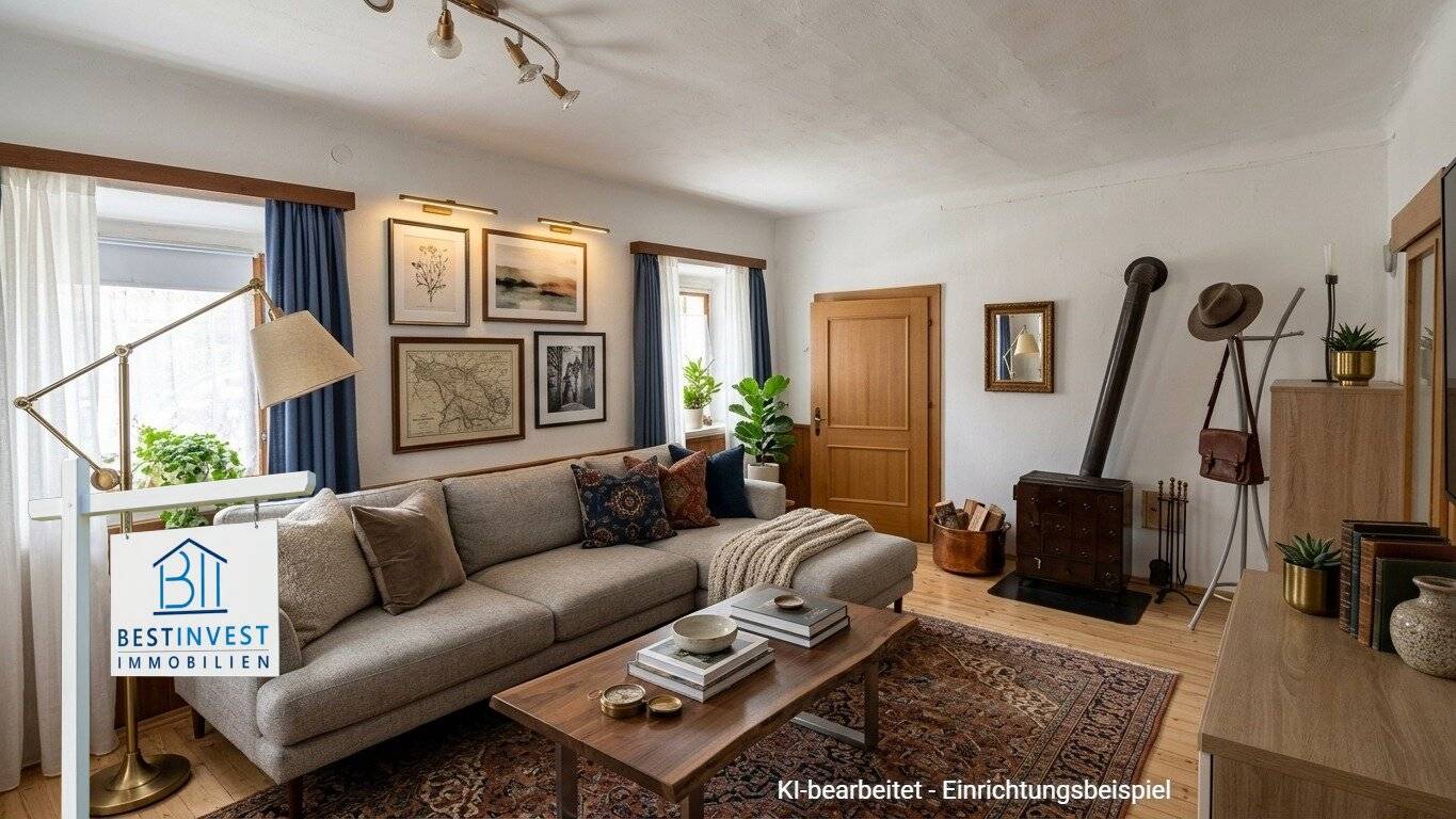 Bauernhaus mit Nebengebäuden und optionalem Ackerland