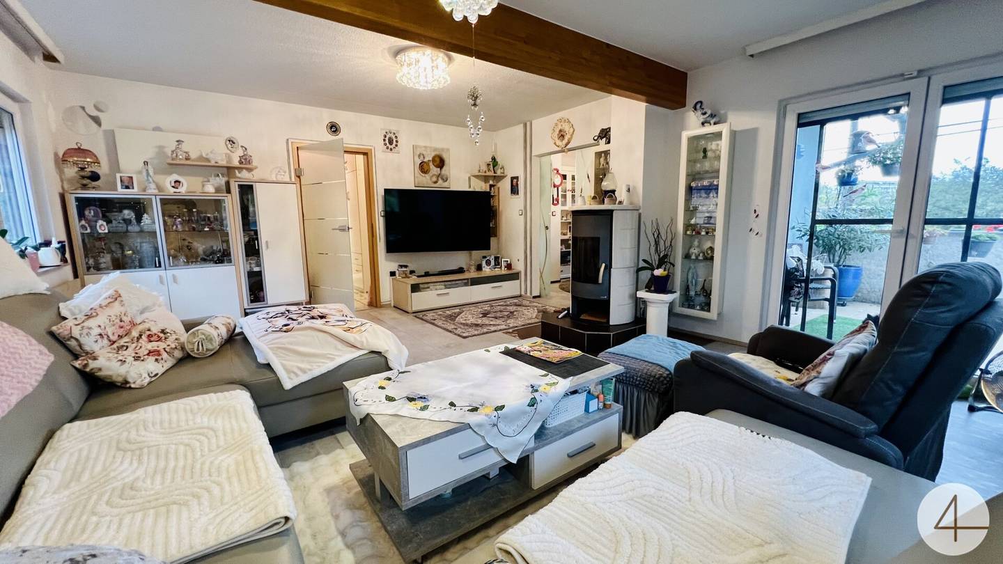 Living on the Mühlwasser · Single-family house with pool and garden · 5 min to U2 · 4 rooms · 128 m² · Quiet green location in Donaustadt