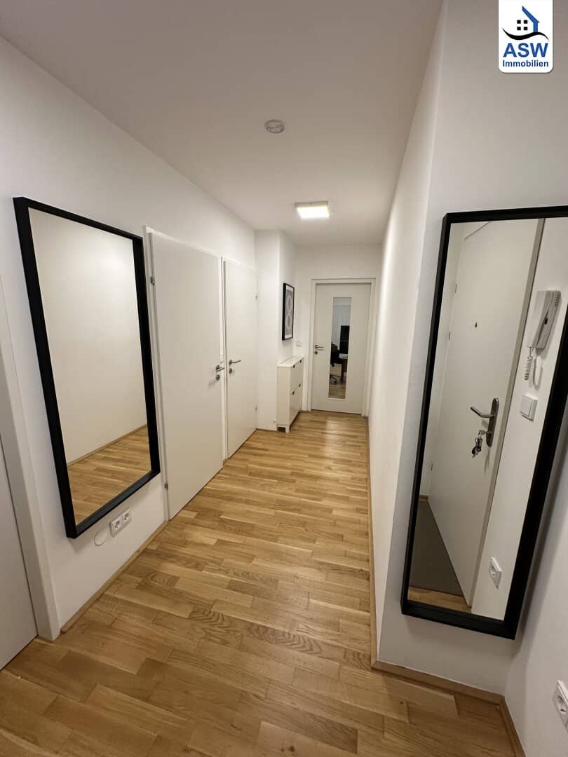 Modern 2-room apartment with loggia near Parkbad