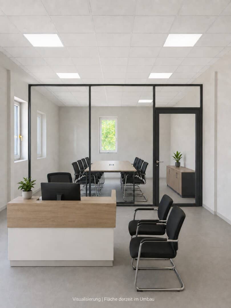 Neu errichtete, klimatisierte und individuell gestaltbare Bürofläche im Fritschpark – 256 m² im Zentrum von Wels