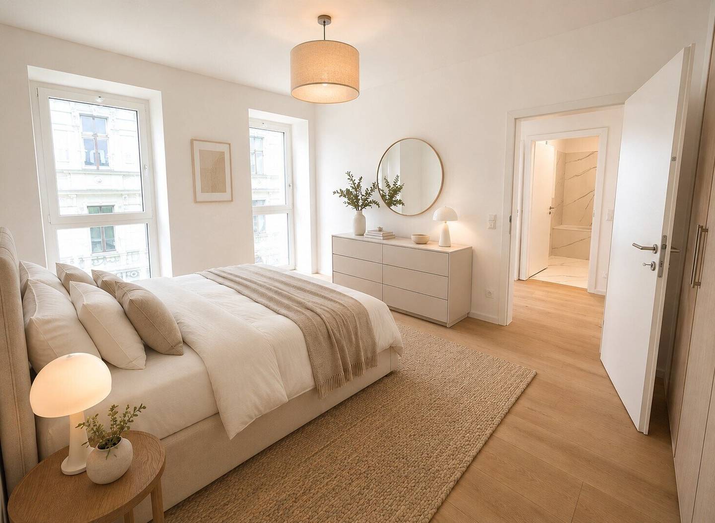 Tuscan flair in Hernals | 95 m² first occupancy with approx. 16 m² outdoor space and green view