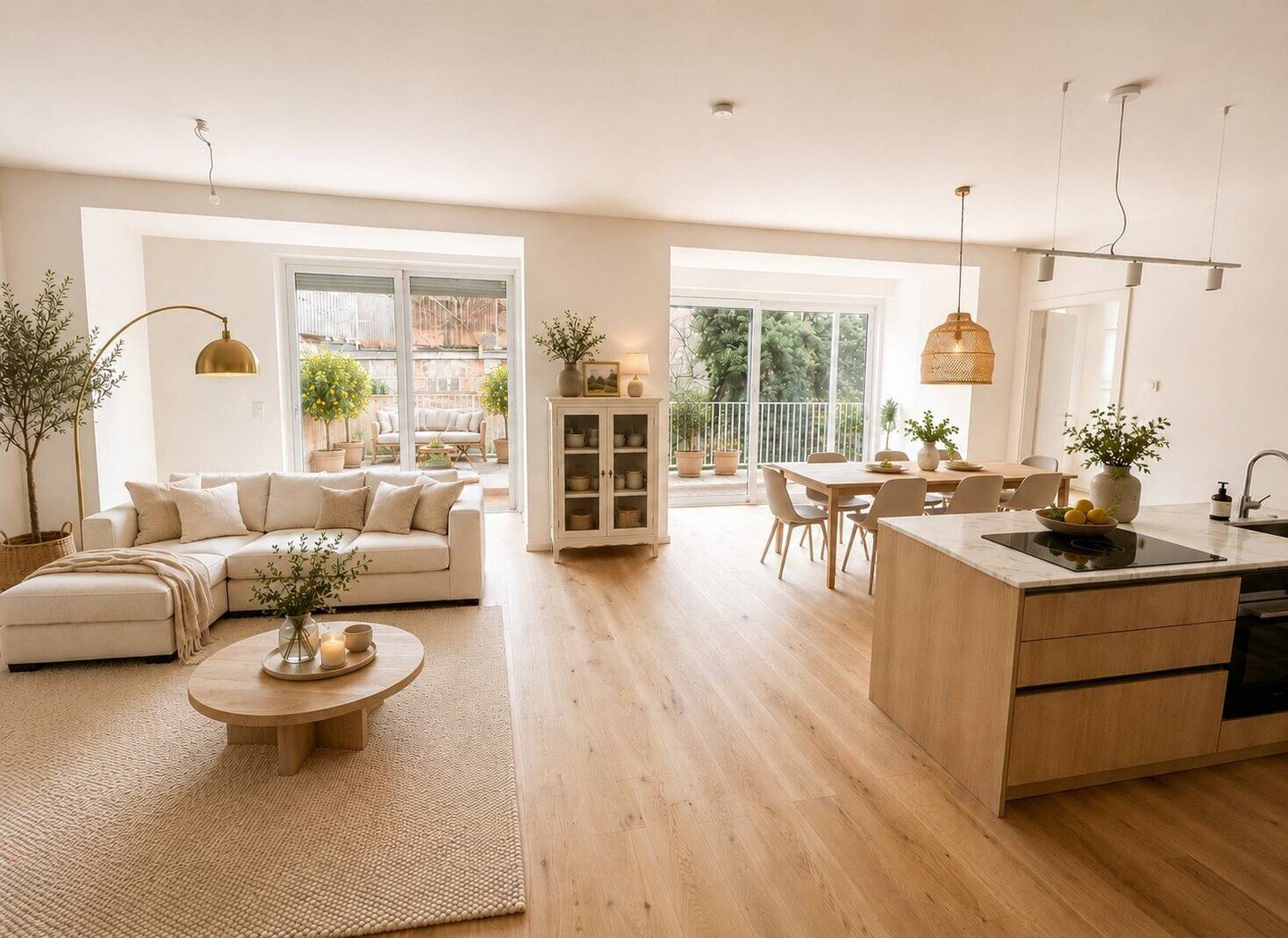 Tuscan flair in Hernals | 95 m² first occupancy with approx. 16 m² outdoor space and green view