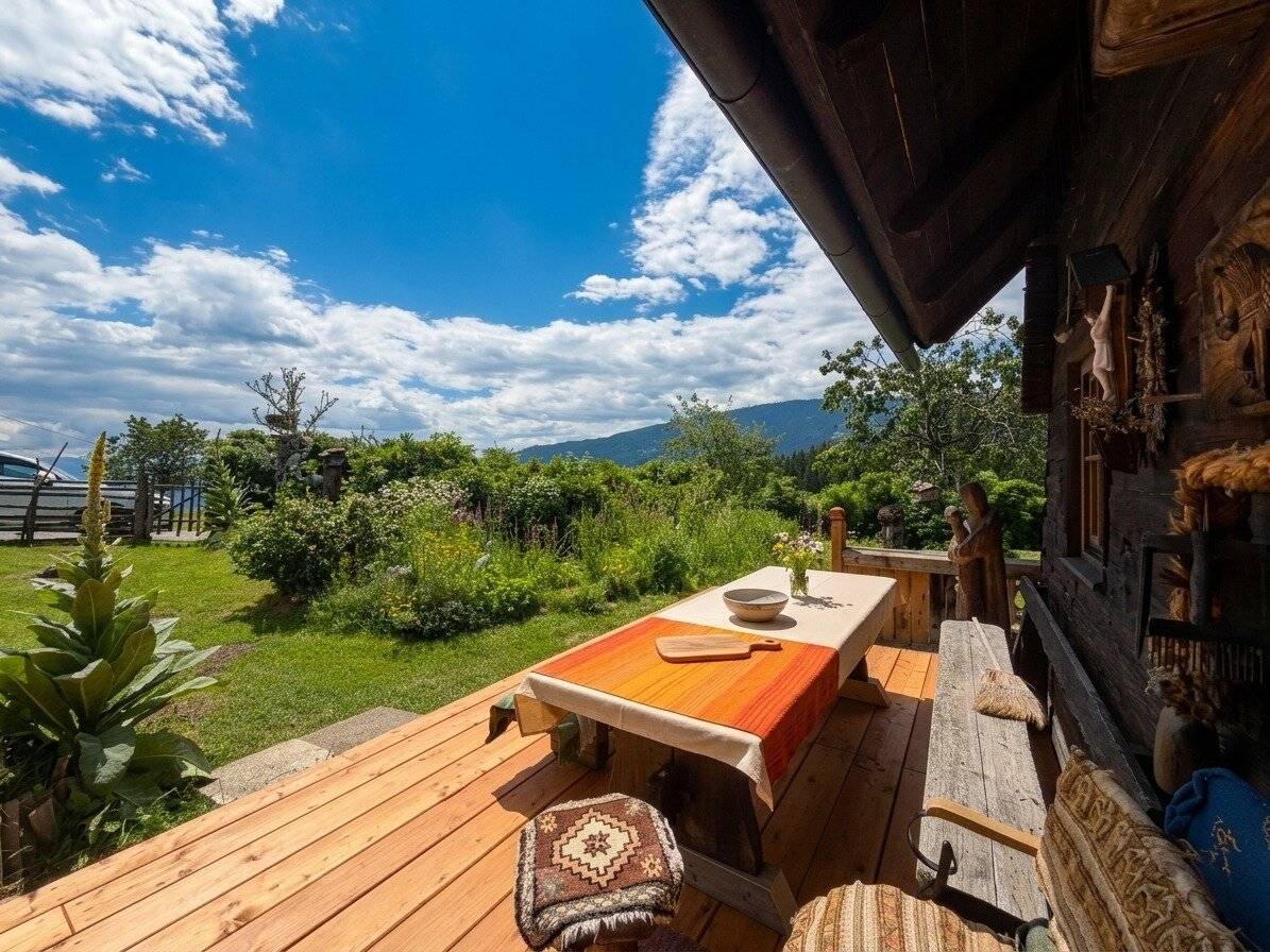 Alpines Refugium: Klare Luft, klares Quellwasser und absolute Ruhe!
