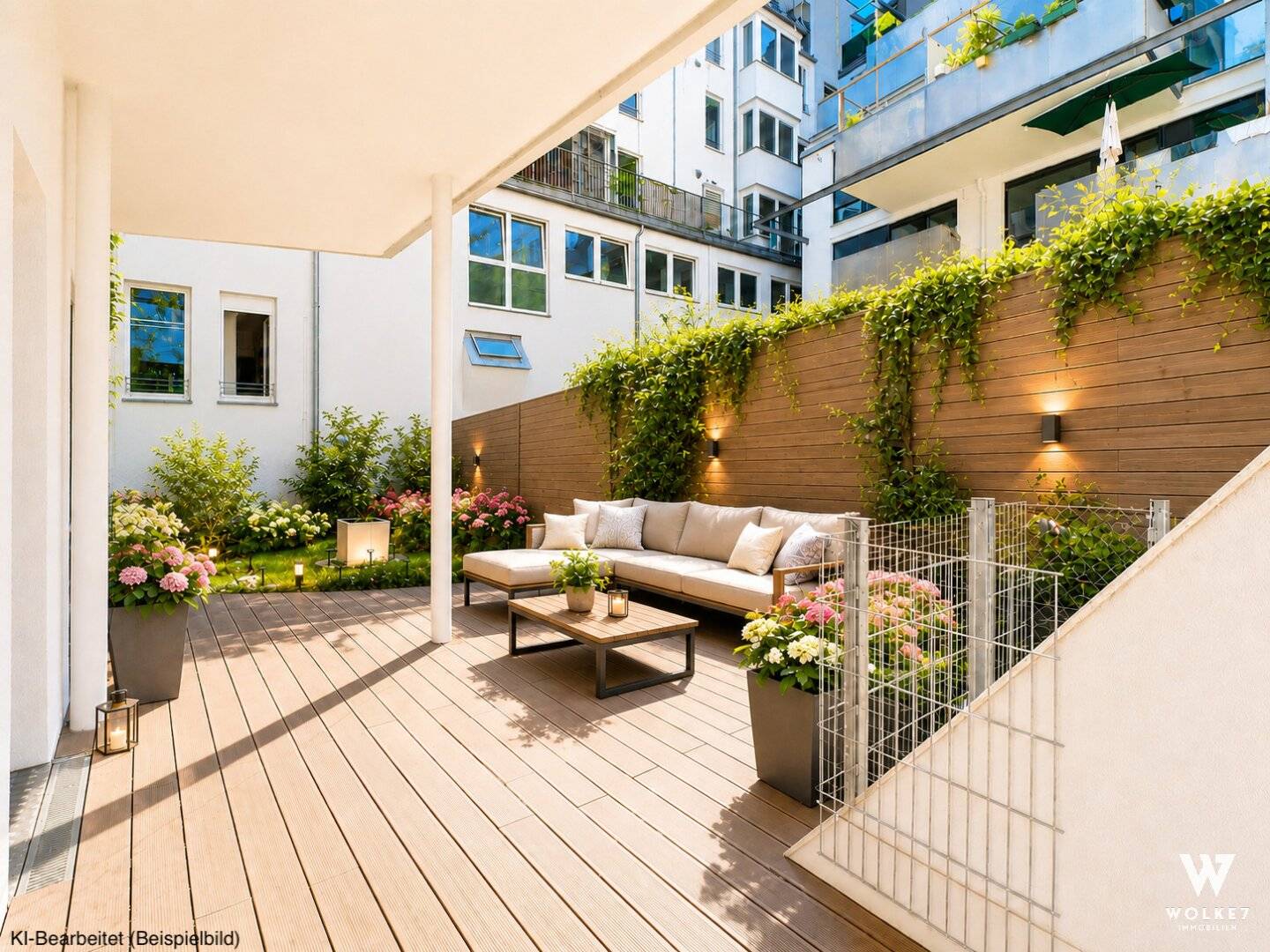 TOP LOCATION: 3-room apartment with approx. 52 m² outdoor area I garage parking space I Near Mariahilfer Straße &amp; U3 Neubaugasse