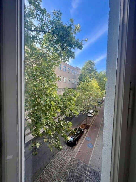 Viennese old building charm 120 m2 with balcony near Rochusmarkt