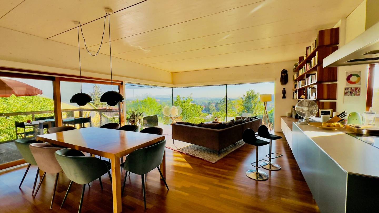 Architecture meets view with cosiness