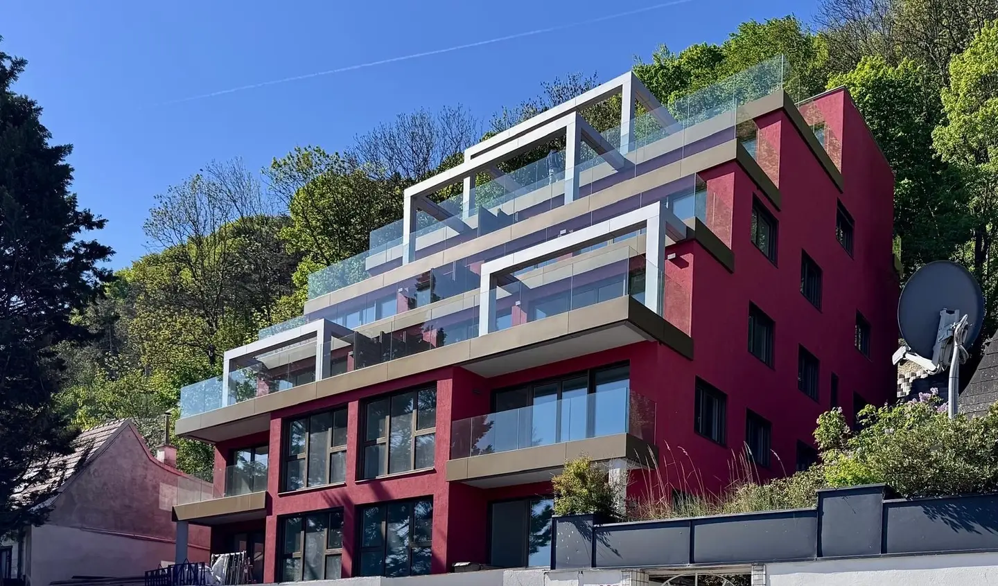 Bright apartment with Danube view and large terrace Wohnung